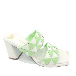 NEW Valentina Rangoni Sandals Womens 8.5 Chic Modern Retro 70s Summer Designer